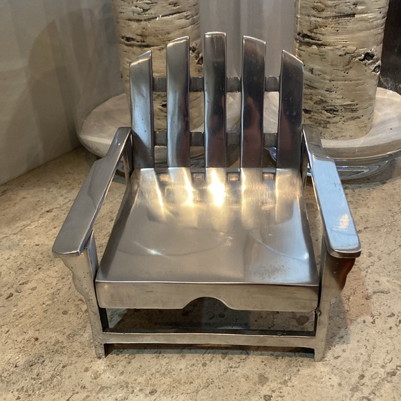 Metal Patio Chair Napkin Holder - Picture 2 of 14